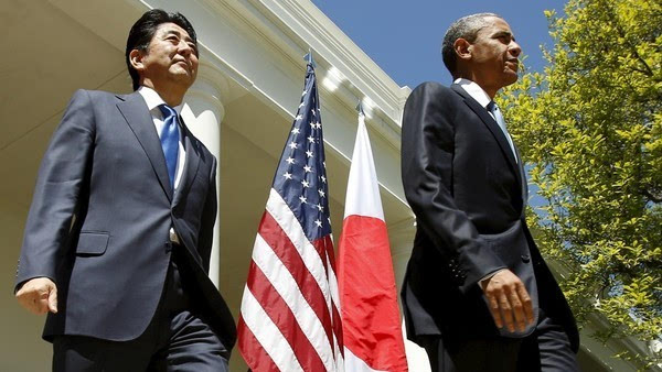 外媒:中国警惕日本借奥巴马到访篡改历史