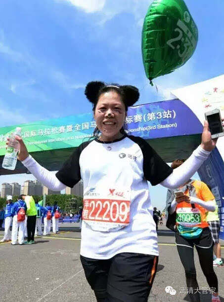 武清的国际马拉松已圆满结束 为迎接2017全运