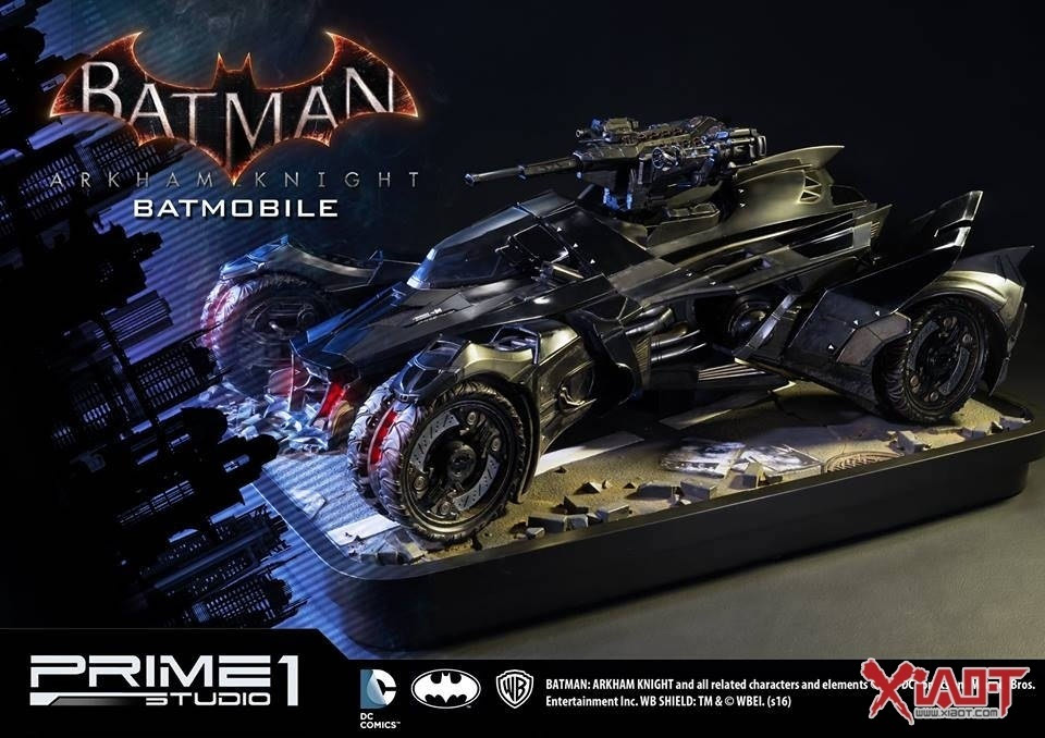 prime 1 studio《蝙蝠侠:阿卡姆骑士》蝙蝠车 batmobile 1/10 雕像