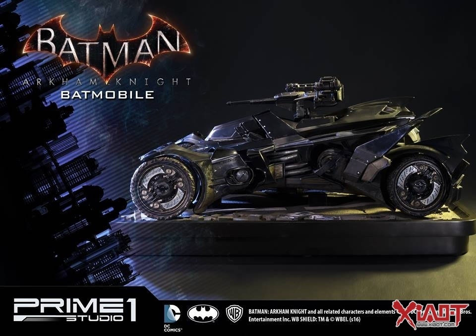 Prime 1 Studio《蝙蝠侠:阿卡姆骑士》蝙蝠车 Batmobile 1\/10 雕像-搜狐