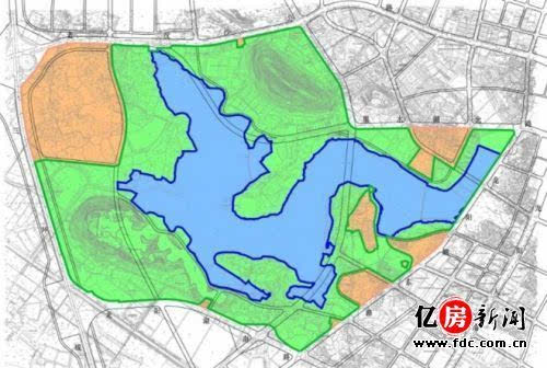 龙阳湖区位图墨水湖公园预计明年9月开园 龙阳湖清淤工作将于年内展开