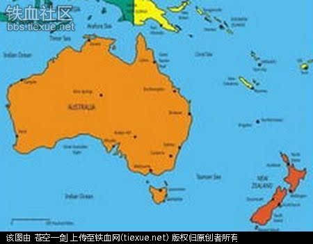 全世界被蒙了几百年,其实澳大利亚与新西兰离
