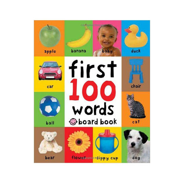 购买链接 这本first 100 words 图书非常适合1-3岁刚具备初级阅读的小
