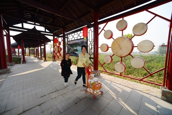 济宁邹城石鼓墩村:田园美景诗书耕读,这里全有