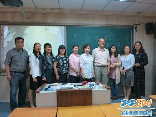 郑州103中邀请上海语文特级教师到校指导课堂