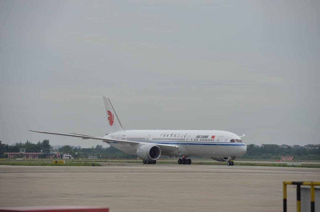 全球最先进梦幻客机787-9 今日首航北京到