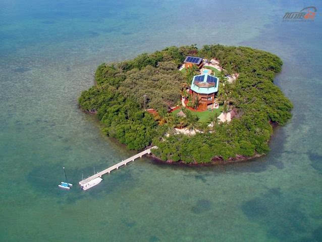 超奢之旅:20个建立在独立小岛上的别墅度假村!