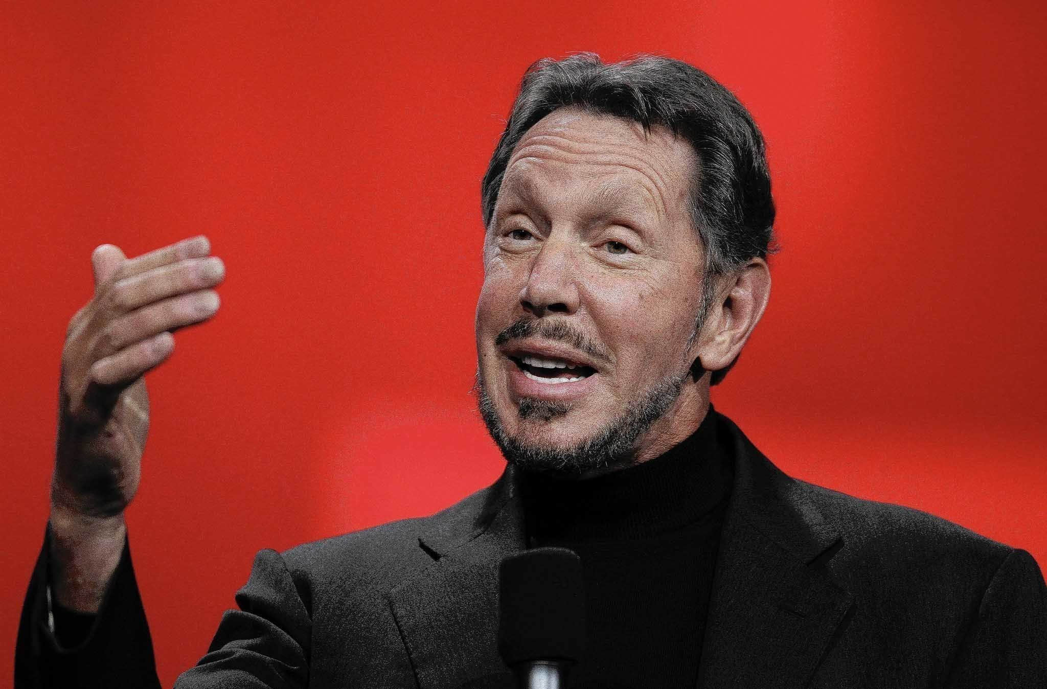 没错,说的就是你,larry ellison.