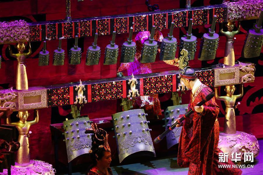 《编钟乐舞》为墨尔本观众展现中国古代荆楚文化(图)