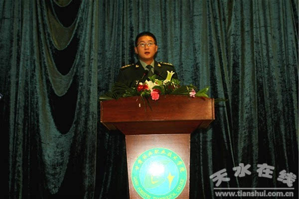 甘肃林职学院举行大学生军官退役士兵代表巡回