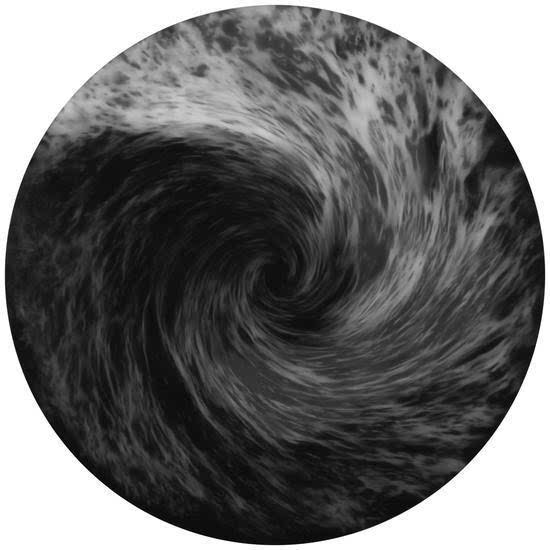 韩砚朝-那个黑色的漩涡4号 布面油画 150cmx150cm that dark swirl no