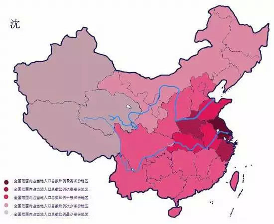 万姓人口数量_王姓人口分布示意图-美国人做的中国姓氏分布地图 你的姓在哪(2)