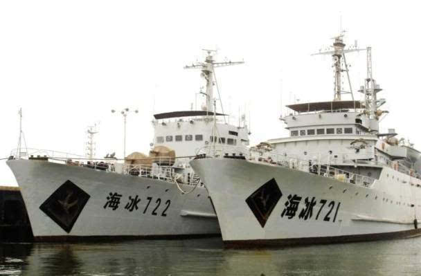 "海冰722"和"海冰721"破冰船楚孔夫特说,北极地区有着丰富的石油