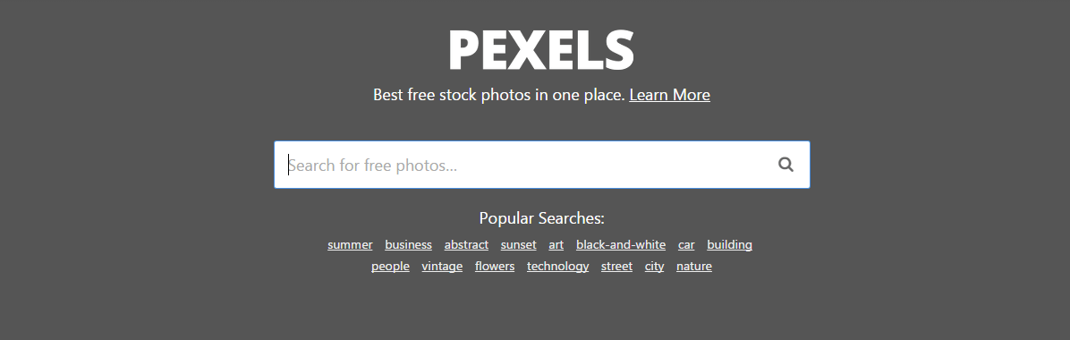 网站网址:www.pexels.com
