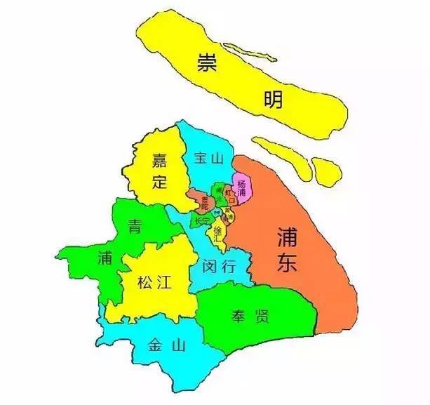 上海各区的名字由来,你造几个?