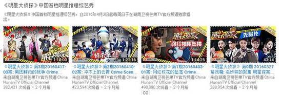 芒果TV打造YouTube最强华语综艺频道 流量破