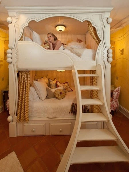 十款双人儿童床设计