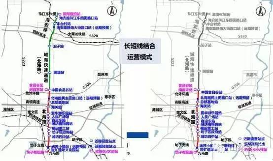 潍坊城海快速公交系统(brt)规划方案 项目位置 :项目南起坊子区九图片