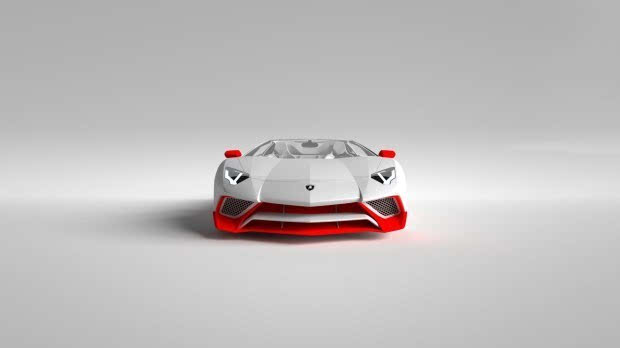 兰博基尼Aventador SV定制碳纤维套件 - 微信公