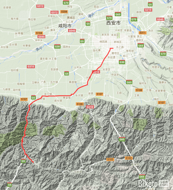 城市周边丨雪拥蓝关马不前-西安骑行线路(二)
