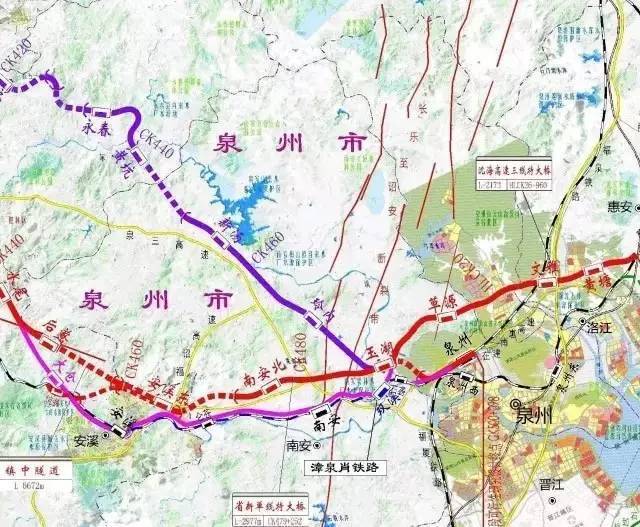 发改委批复建设兴泉铁路,将穿行南安6乡镇在省新建站