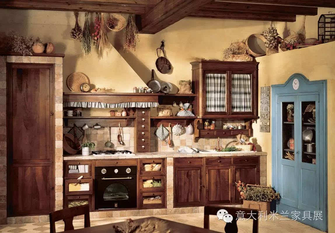 把回忆融入乡村风格厨房设计