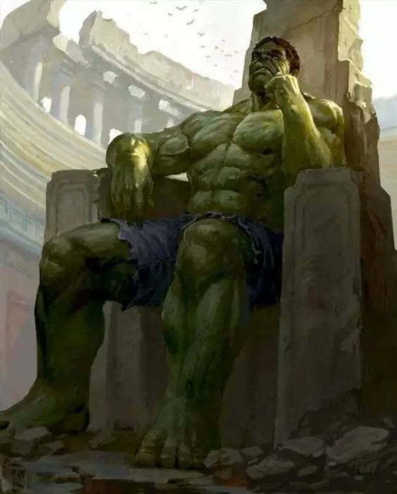 真实版绿巨人,胳膊比你的腿还要粗绿巨人浩克(hulk)是