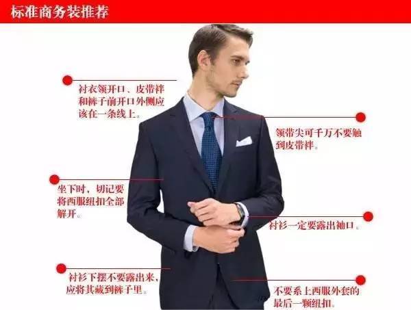 搜罗商务着装礼仪大全酒店人必备