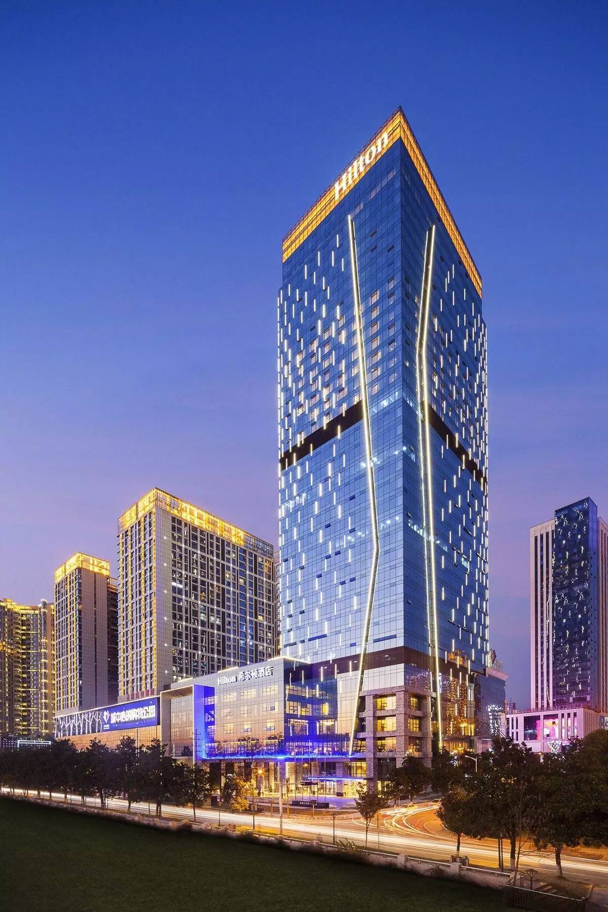 hilton zhuzhou    株洲大汉希尔顿酒店    中国湖南省首家希尔