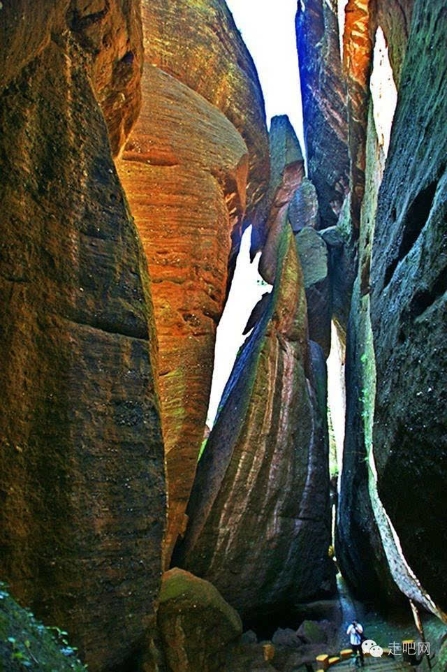 就连地质专家都说"崀山丹霞地貌造型惟妙惟肖,栩栩如生,同类异型,各具