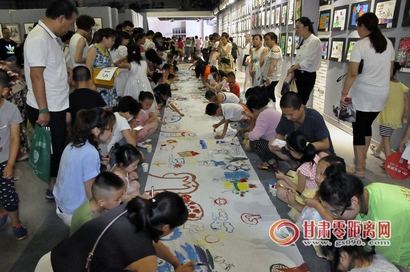 兰州斯渊艺术学校举办美术,书法,舞蹈展演活动