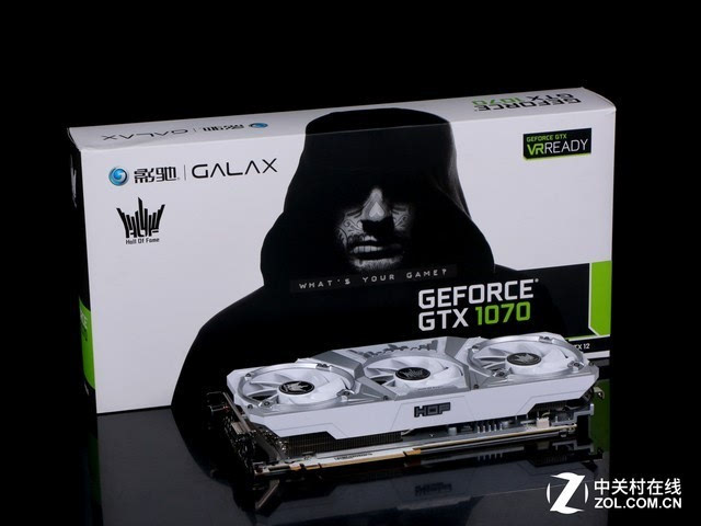 影驰geforce gtx 1070名人堂 产品综述