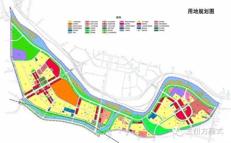 《兰州市城市总体规划(2011-2020年)》,马滩和位于西侧的崔家大滩,是