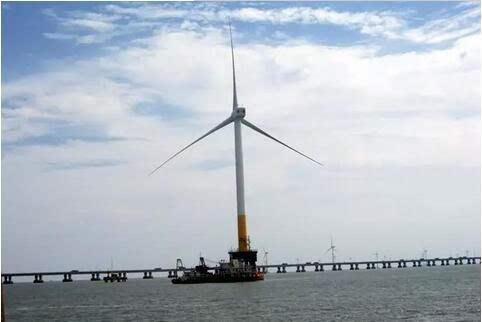sl5000:震惊世界的巨无霸海上风力发电机 中国制造!