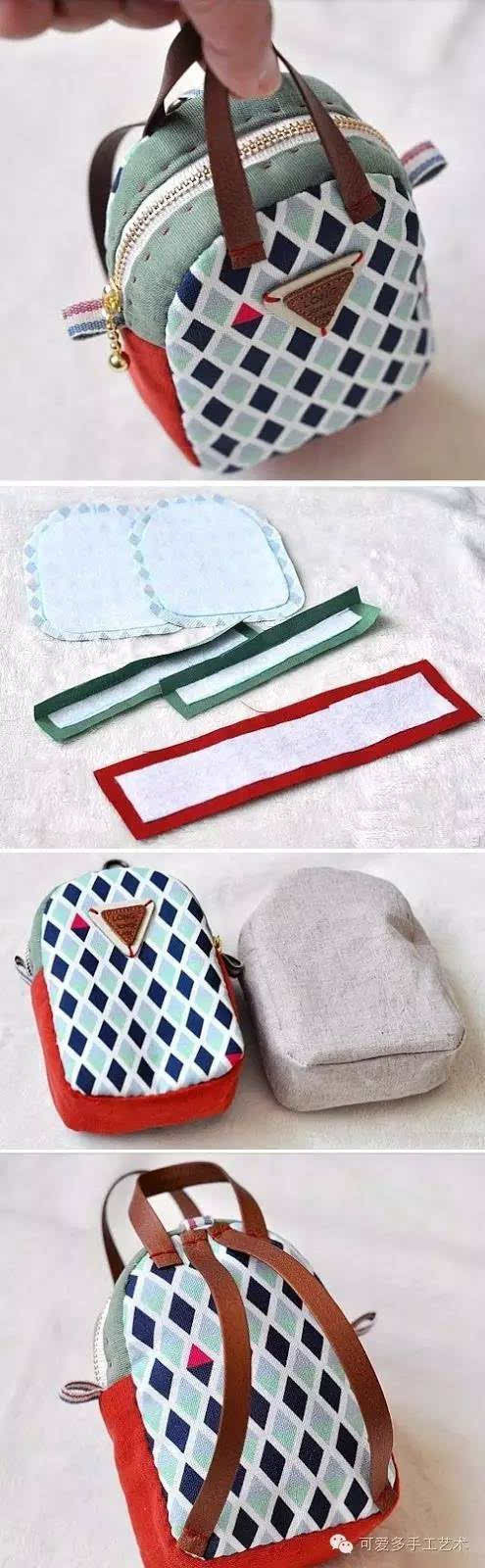 旧衣服裤子零碎布头再也不扔,制作成零钱包美翻了!(附