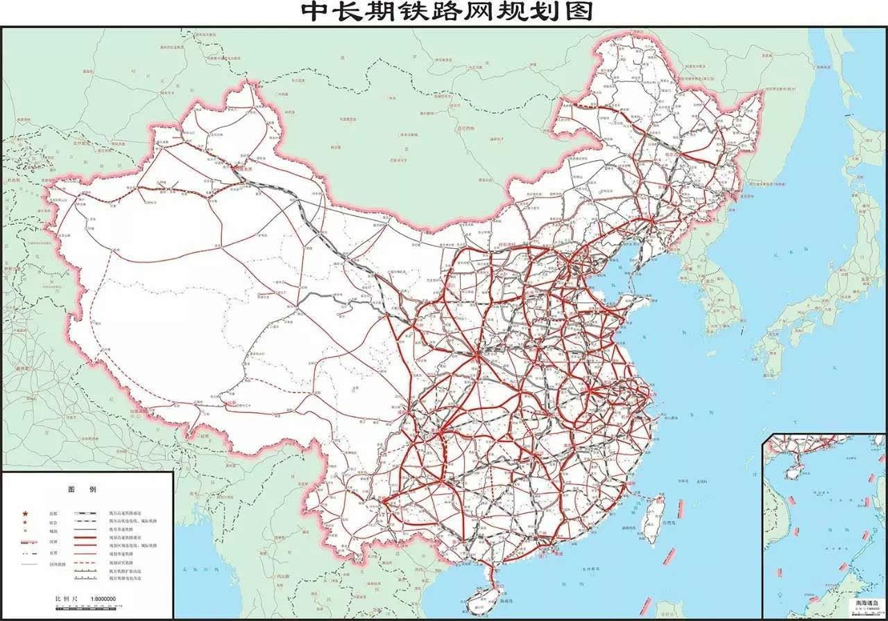 国家《中长期铁路网规划》出炉,4条新高铁线将经过广西!