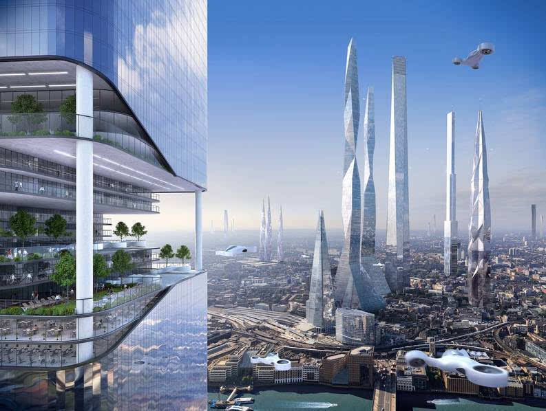 上天下海科幻十足:2050年的城市是这样的