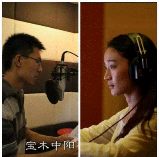 (左:宝木中阳;右:刘校妤)首映的现场不仅有来自全国各地最强势的电视