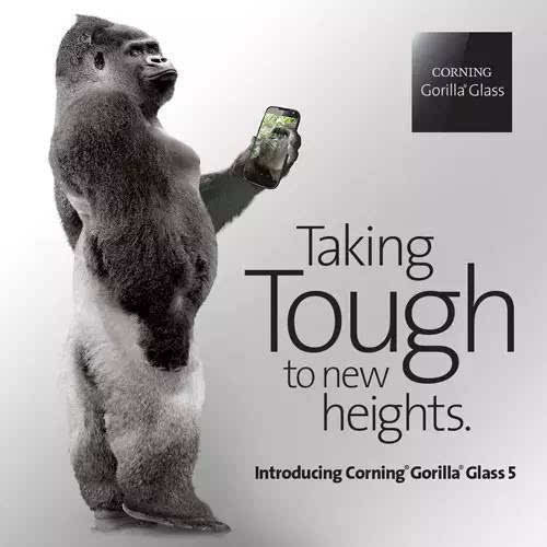 康宁发表第5代gorilla glass 抗跌落能力提升1.8倍