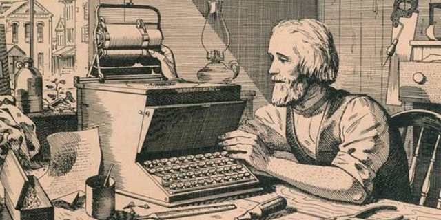 科技史上7月24日世界第一台打字机诞生 - 微信