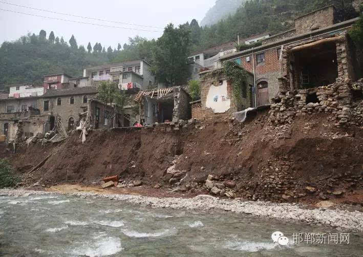 邯郸日报社记者直击磁县洪灾区灾后现场,群众生产生活图片