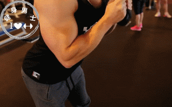 男人就该粗一点,肱三头肌增大训练!