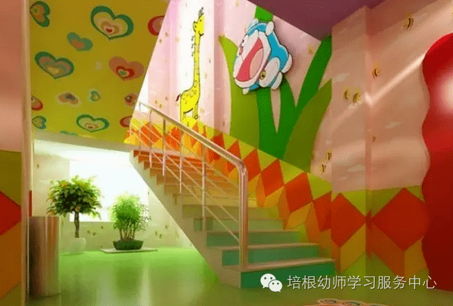 幼儿园楼梯及走廊环境布置参考