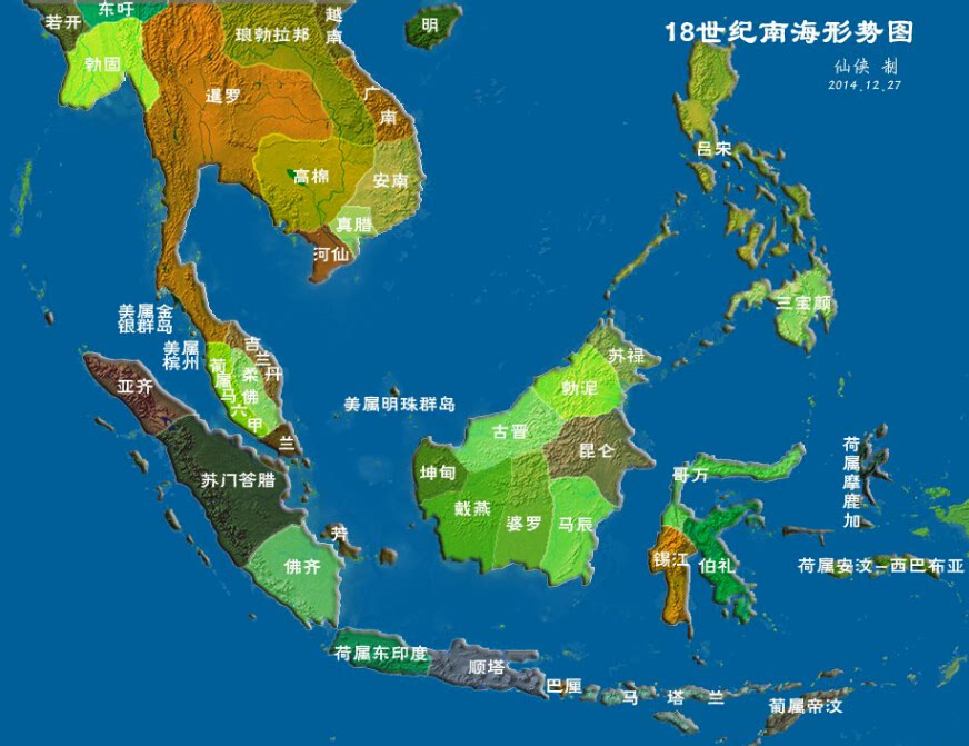 由于中南半岛是东南亚的主体部分.