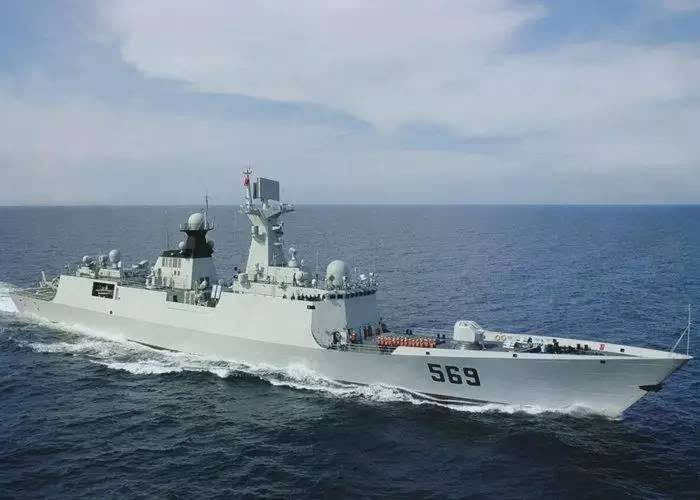 玉林号,舷号569,国产最新型导弹护卫舰.