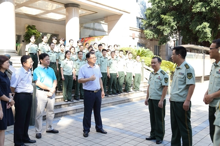 武警市支队,75100部队,军分区,区武装部,柳州市消防支队,95261部队