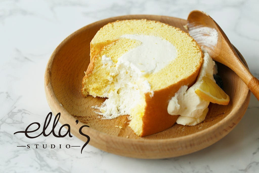 教你做夏日甜点柠檬舒芙蕾蛋糕卷+简单拍摄指
