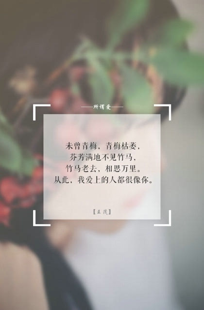 文字控小清新唯美手机壁纸