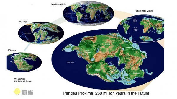 [每日趣闻]2.5亿年后,五大洲又要变成一块大陆了