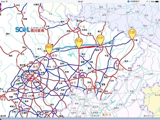 王眉灵)8月5日,又一出川通道——绵阳至万源高速公路公开招商,四川